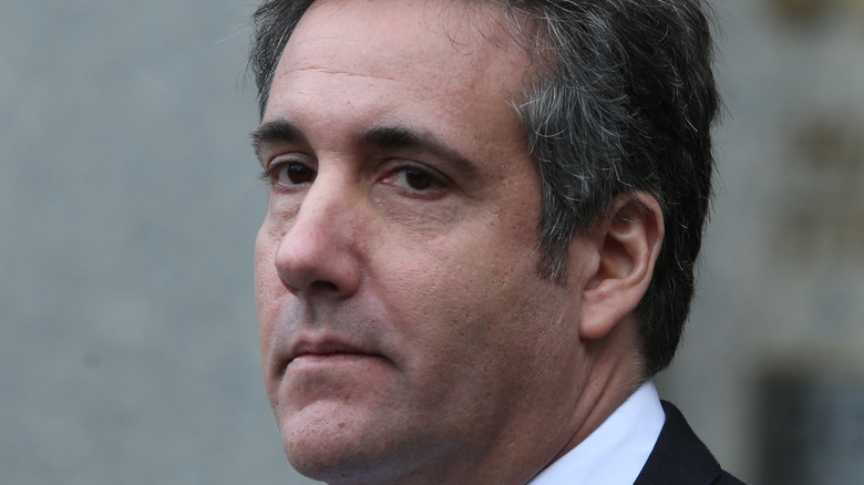 Michael Cohen looking unamused