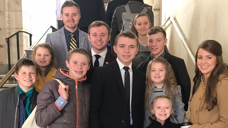 Duggar Family children in 2019 with Tyler