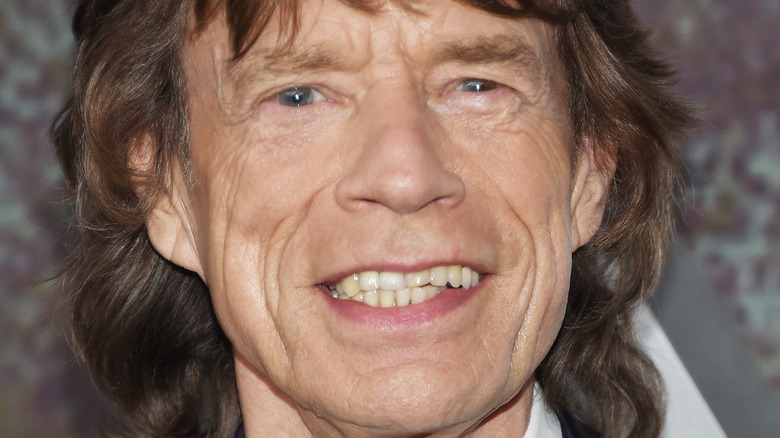 Mick Jagger smiling