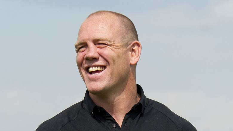 Mike Tindall smiling