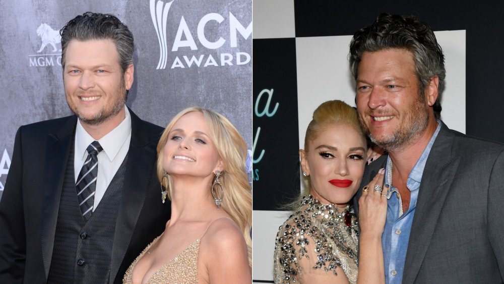 Blake Shelton, Miranda Lambert and Gwen Stefani