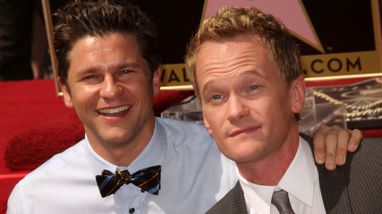 Neil Patrick Harris and David Burtka at the Hollywood Walk of Fame Star Ceremony