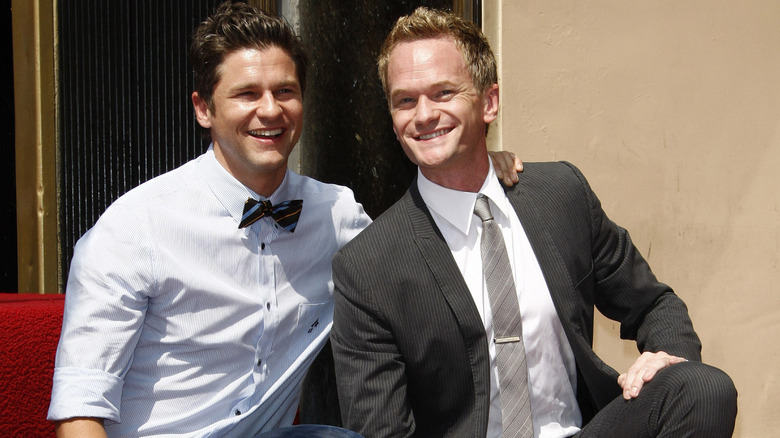Neil Patrick Harris and David Burtka on the red carpet