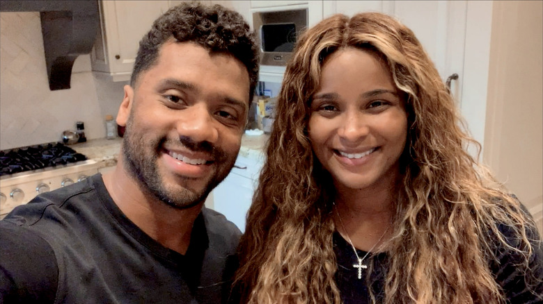 Ciara and Russell Wilson selfie