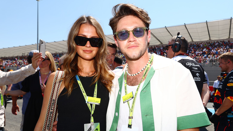 Niall Horan with Amelia Woolley 
