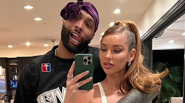 Odell Beckham Jr and Lauren Woods