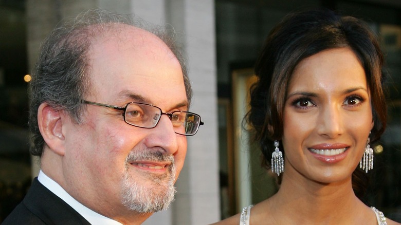Padma Lakshmi and Salman Rushdie