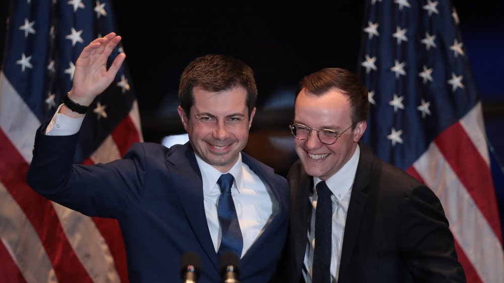 Mayor Pete and Chasen Buttegieg