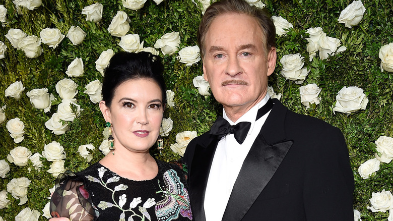 Phoebe Cates and Kevin Kline at the Tony Awards.