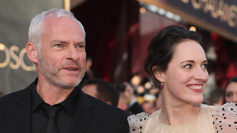 Phoebe Waller-Bridge and Martin McDonagh attend an event together