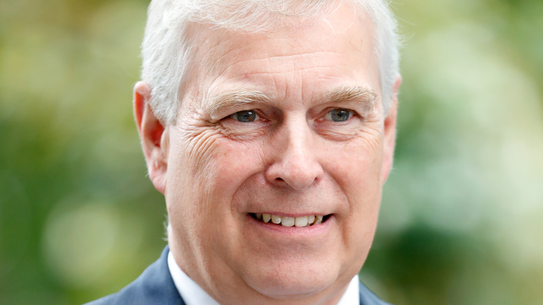 Prince Andrew smiling