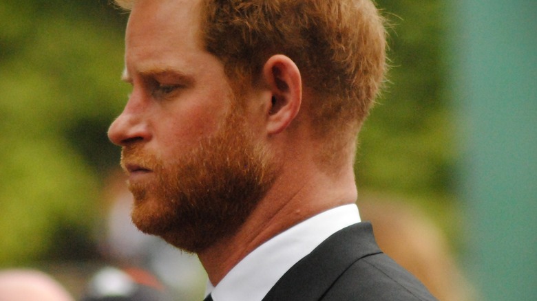 Prince Harry at formal event