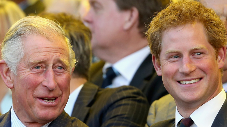 Prince Charles and Prince Harry