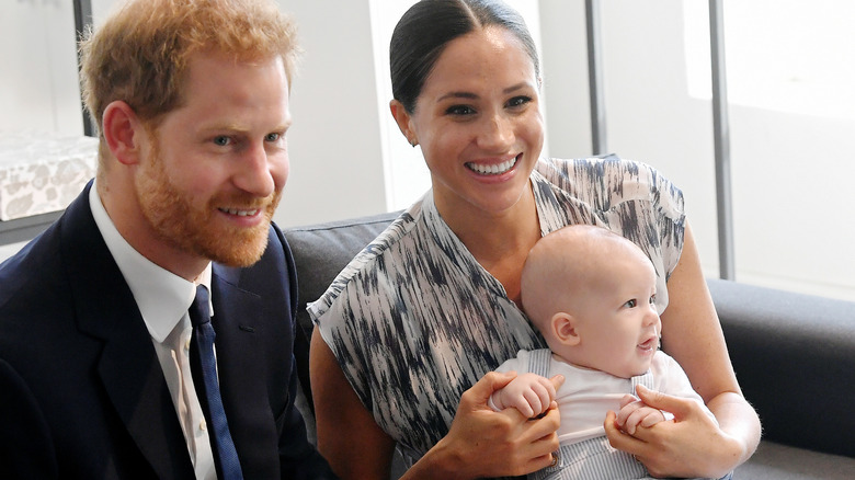 Prince Harry, Meghan Markle, Archie, 2019