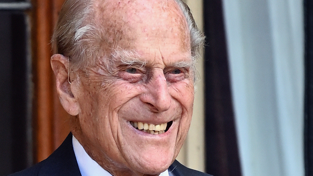 Prince Philip smiling