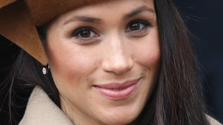 Meghan Markle smiling