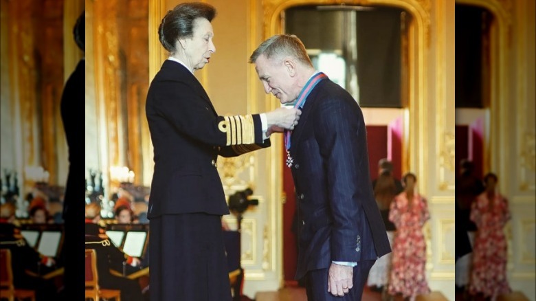 Princess Anne and Daniel Craig