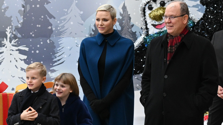 Albert, Charlene, and their children