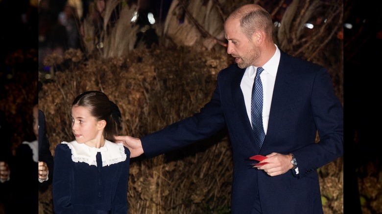 Prince William and Princess Charlotte attend the Together At Christmas Carol Service at Westminster Abbey (2025)