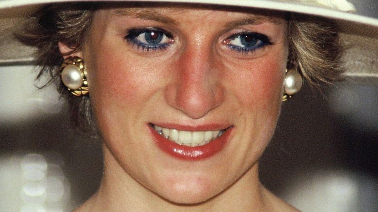 Princess Diana smiling