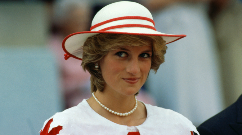 Princess Diana smiling