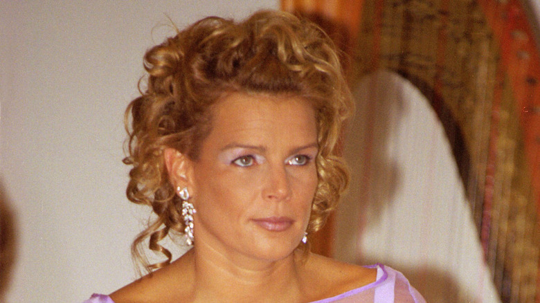 Princess Stephanie at a ball