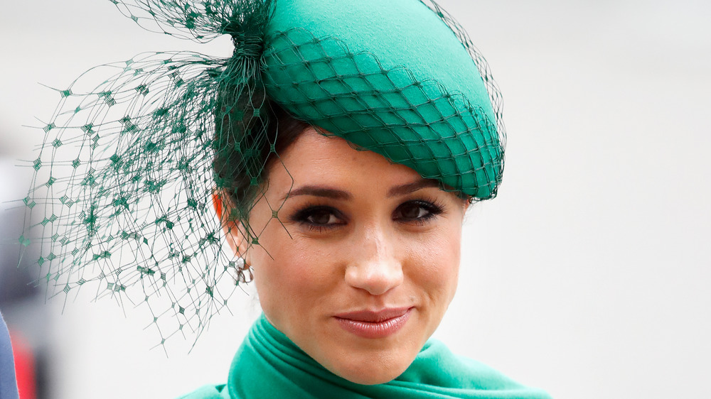 Meghan Markle, close-up