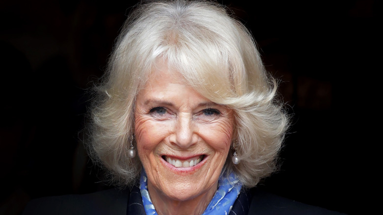 Camilla Parker Bowles smiling 