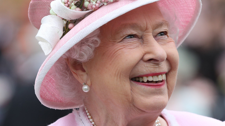 Queen Elizabeth at event