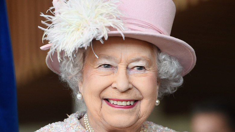 Queen Elizabeth II at a royal event 