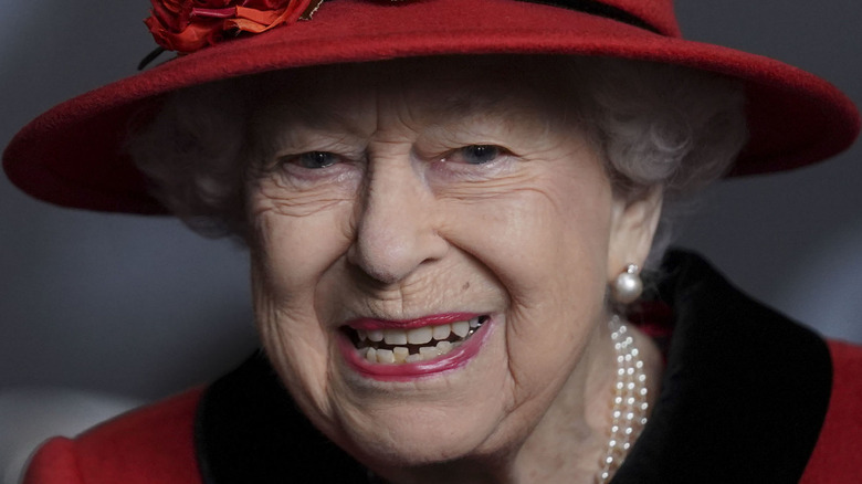 Queen Elizabeth face