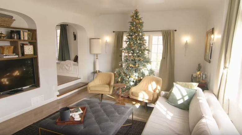 Tan France's living room