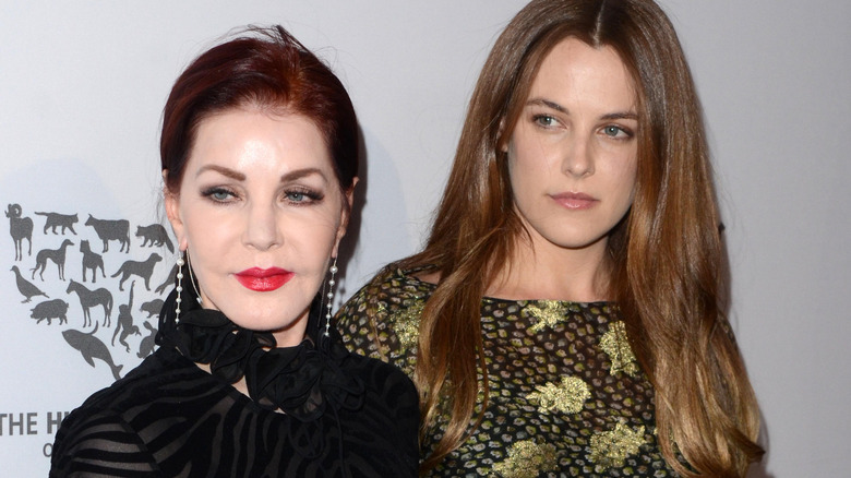 Priscilla Presley and Riley Keough