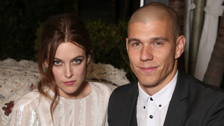 Riley Keough and Ben Smith-Petersen at an event