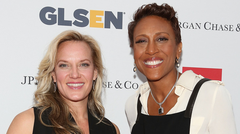 Amber Laign and Robin Roberts