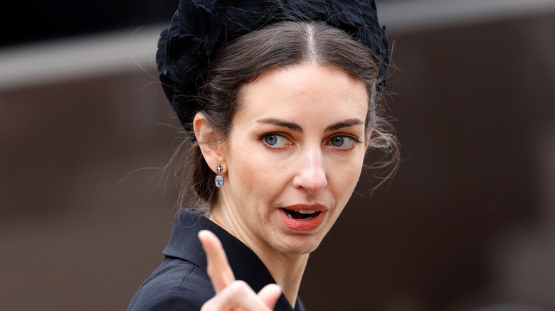 Rose Hanbury attends service for Prince Phillip