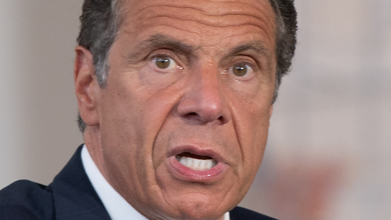 Andrew Cuomo talking