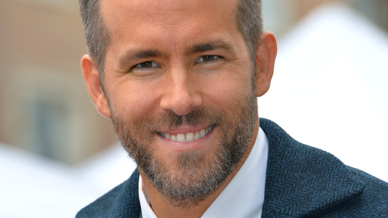Ryan Reynolds smiling