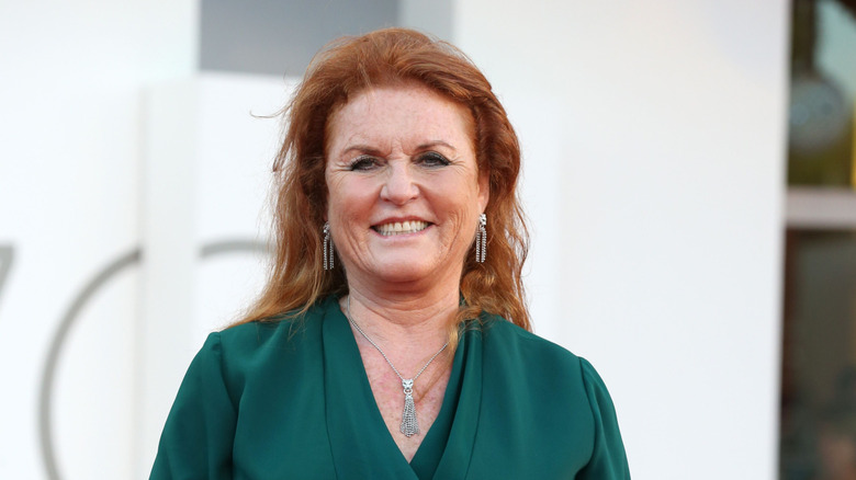 Sarah Ferguson smiling