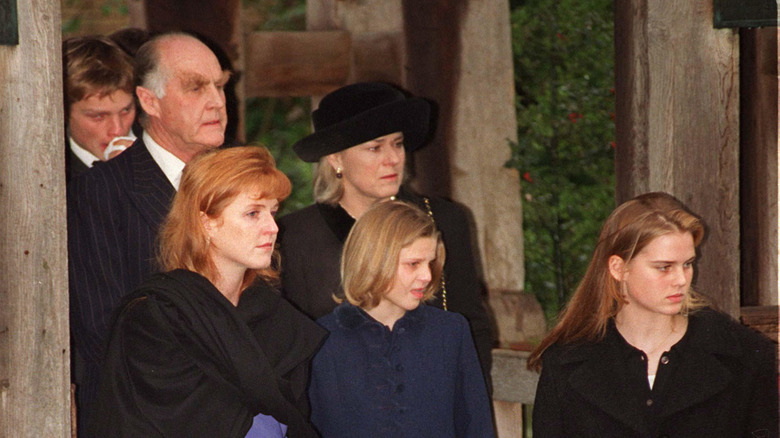 Sarah Ferguson with her sisters