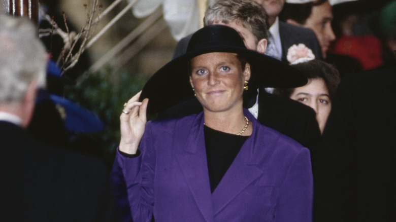 Sarah Ferguson smiling
