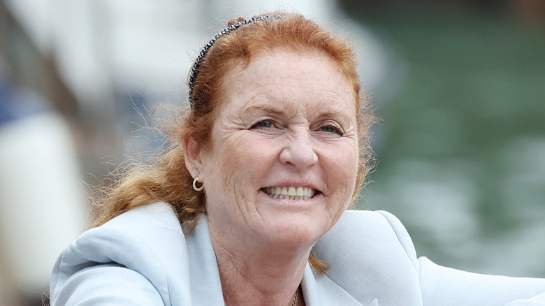 Sarah, Duchess of York smiling