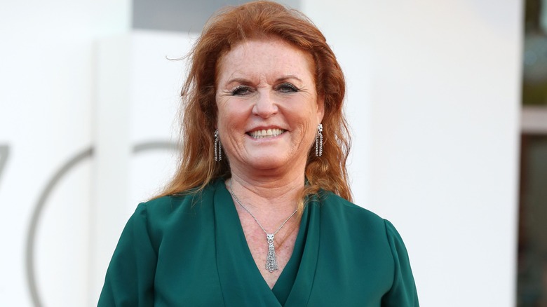 Sarah Ferguson smiling