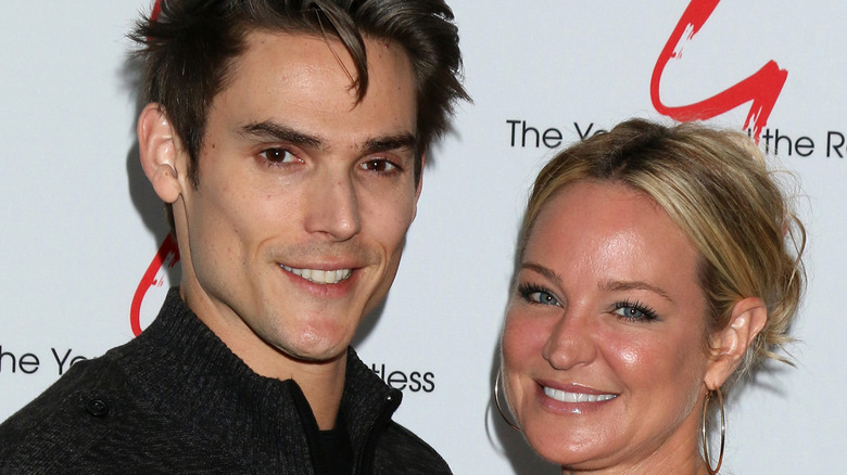Mark Grossman Sharon Case Adam Sharon The Young and the Restless