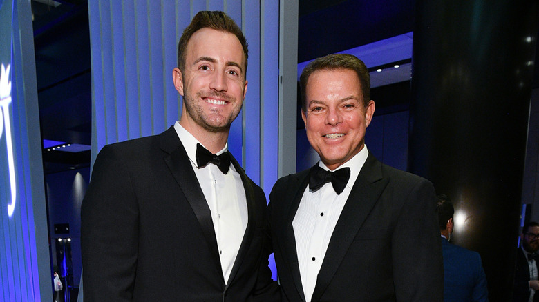 Giovanni Graziano and Shepard Smith at the 2019 International Press Freedom Awards