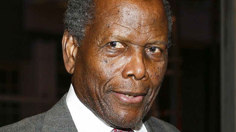 Sidney Poitier at an event. 