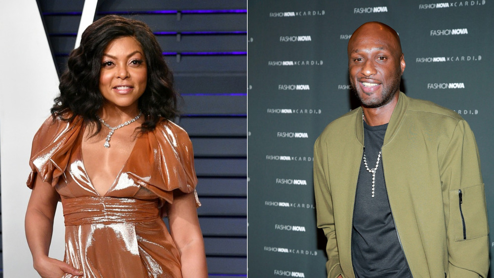 Taraji P. Henson and Lamar Odom