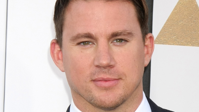 close up of Channing Tatum