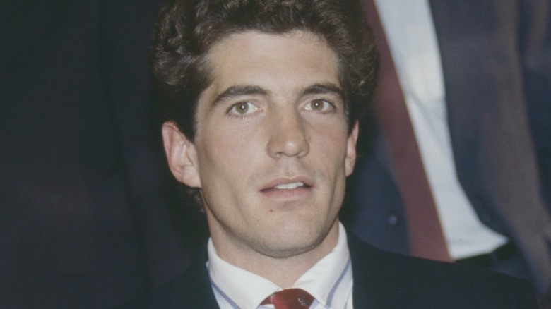 Closeup of JFK Jr.