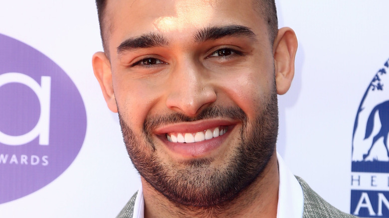 Sam Asghari on red carpet